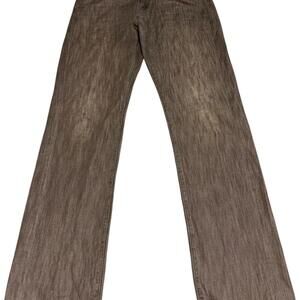 31x34 Vintage Agave Denim Pragmatist Jeans Brown Tan Beige Western Y2k 90s USA